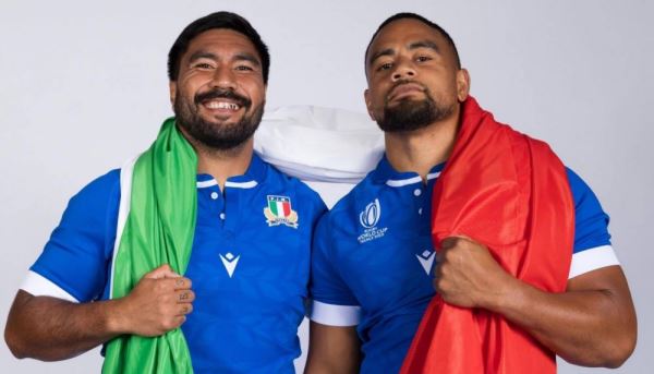 Игроки сборной Италии готовят ответ на новозеландскую хаку